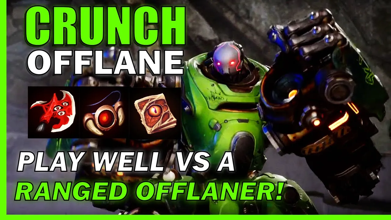 CRUNCH COMEBACK against a RANGED OFFLANER! - Predecessor Crunch Offlane Commentary Gameplay
