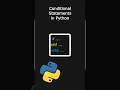 if elif and else statements in python