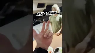 Sometimes on passage dinner is one of the favourite parts of the day 🥗 #sailingfamily #sailinglife