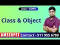 Java Class and Object in OOPS Ameerpet Technologies By Srinivas