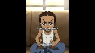 Cops and Robbers with The Babysitter - The Boondocks