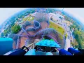 Lagu Iron Gwazi (Busch Gardens Tampa Bay) - ONRIDE - hybrid roller coaster POV