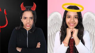 البنت طيبة ضد سيئة   ليوم كامل                         دندنها
