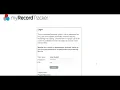 NSCC - MyRecordTracker Tutorials