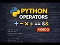 Python Operators Explained Arithmetic Comparison Logical Python 3