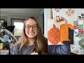Free Table Runner Tutorial - Onyx in Autumn Block 2 Tutorial