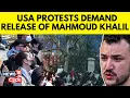 Download Lagu Protesters Gathered In Times Square Demanding The Immediate Release Of Mahmoud Khalil | N18G