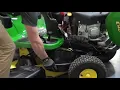 How to Perform a Traditional Oil Change John Deere 100 Series Lawn Tractor