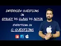 Interview Questions on Struct vs Class vs Actor iOS Interview Questions Swift 5 5