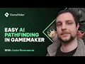 Easy AI Pathfinding - GameMaker Live with Josia Roncancio