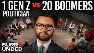1 Young Politician vs 20 Boomers (ft. Maxwell Frost) | Surrounded