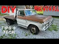 How To Revive Abandoned Cars and Trucks 1974 F350 First Start