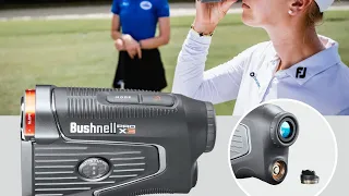 Bushnell PRO Advanced Laser Golf Rangefinder with Included Carrying Case