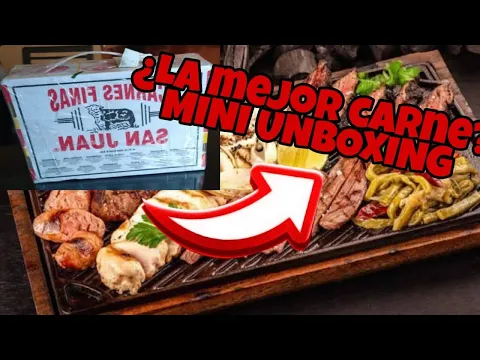 Download MP3 Mini unboxing de caja de Carne, Carnicería San Juan, ¿La mejor de Monterrey? 😱