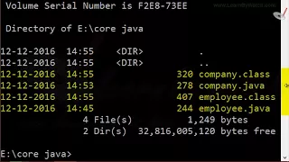 Creating two Classes in JAVA Learn JAVA with practical examples Vineet Agarwal