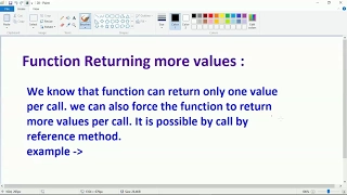 Function returning multiple value from it self in C 28
