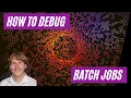 How To Debug Batch Jobs In D365