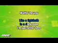 Norah Jones - Turn Me On (Karaoke Version) with Lyrics On Screen