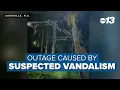 Spectrum says vandals caused high-impact internet outage in Buncombe County