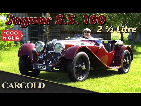 Download MP3 Jaguar S.S. 100 2 ½ Litre, 1938, Geburtsstunde der Marke Jaguar, Mille Miglia Racer im Bestzustand