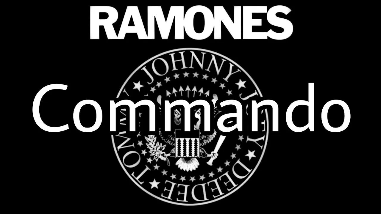 RAMONES - Commando (Lyric Video) RAMONES - Commando (Lyric Video)