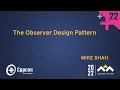 The Observer Design Pattern in Cpp - Mike Shah