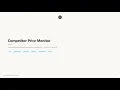 Competitor Price Monitor with n8n Python and Claude AI