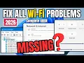 100 FIX Wi-Fi Not Working or Showing PROBLEM in Windows - 2026