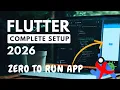 Flutter Installation Setup Without Android Studio Run on Real Device
