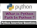 What is Python Path In Python Navigating the Python Path Unraveling the Mystery