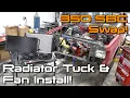 Making A Custom Tucked Radiator Setup For My V8 Swap S10 Restomod Ep 6