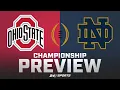 Ohio State Buckeyes vs Notre Dame Fighting Irish College Football Playoff Championship