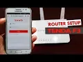Tenda F3 | Tenda Wifi Router Full Setup | Change Tenda wifi password Using Mobile