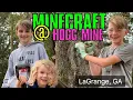 Real Minecraft at Hogg Mine in LaGrange GA