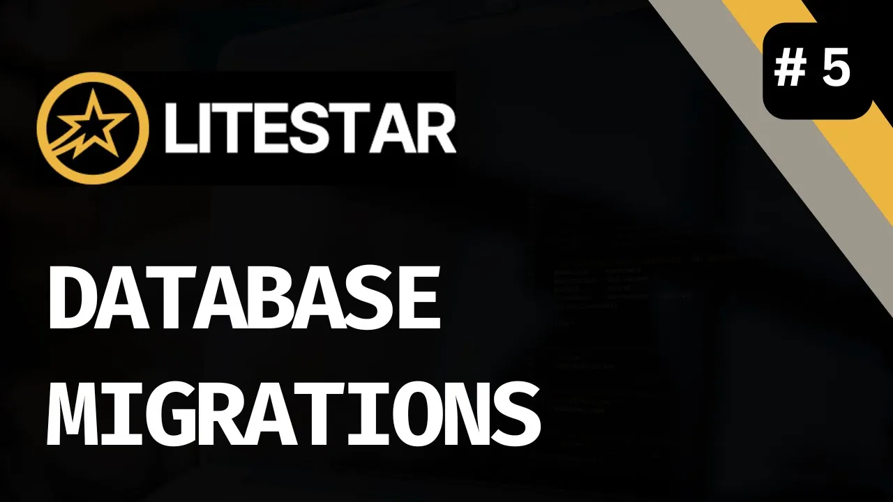 Database Migrations Using Advanced Alchemy And Alembic | Building APIs With Litestar #5