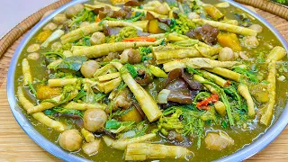 แกงเปรอะ แกงหน่อไม้สูตรอีสานแท้ๆเข้มข้นถึงเครื่องนัวปลาร้าอร่อยมาก