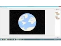How to Draw Flat Map to Circle of The Earth and Animated it in Greenfoot