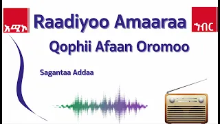 AMECO HIBIR Raadiyoo Amaaraa Sagantaa Afaan Oromoo Sagantaa Marii Si Anaa 28 02 2018 