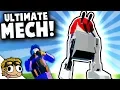 MOST POWERFUL OP MECH EVER Ravenfield Weapon and Vehicle Mod Beta Gameplay