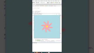 Java Swing Flower Animation Petal Growth in 10 Seconds