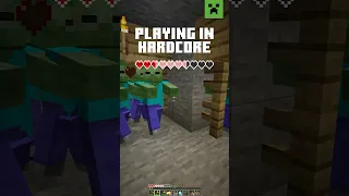 MINECRAFT HARDCORE ALMOST ENDS 