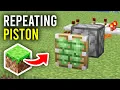 How To Make A Repeating Piston In Minecraft All Versions - Full Guide