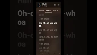 Him I By G Eazy And Halsey Mania Jeon Lyrics 