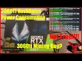 3060TI Mining Tests Power Consumption 3060TI Bug Mining Software Lies About Nvidia power Also