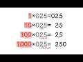 Multiplication Patterns with Decimals Grade 5