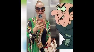 شرشبيلة الاردن تستعرض صلعتها بعد ما استعرضت بما يكفي الكرش والترهلات والدهون 