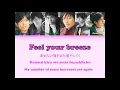 V6 - Feel your breeze - Color coded (Kan/Rom/Eng) lyrics