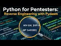 Python for Pentesters Reverse Engineering with Pydasm