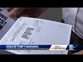 Consumer alert Thousands of dollars in store rebates stolen