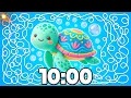 10 Minute SPRING Sea Turtle Timer Cozy Ocean Countdown for Class